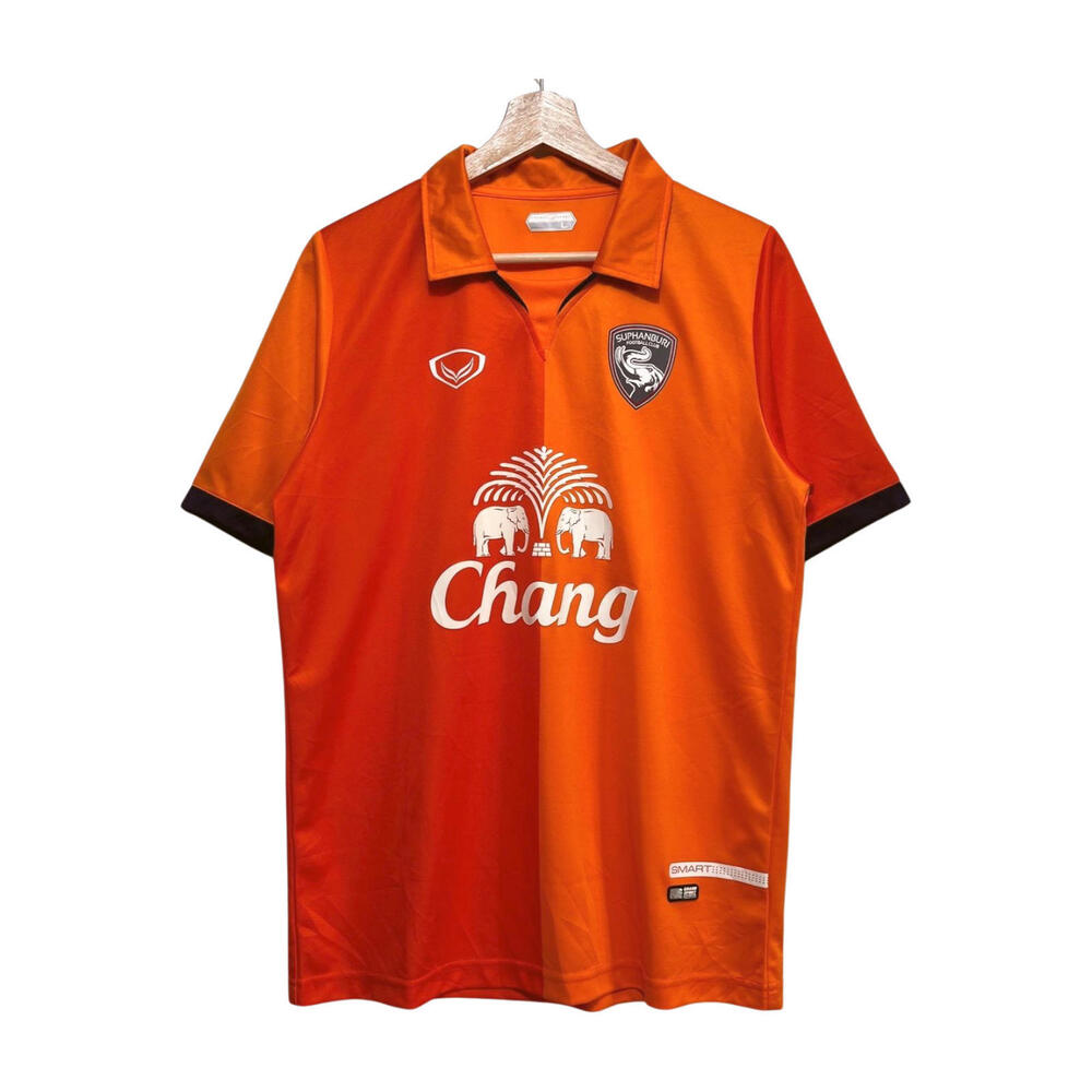 2014-2015 Thai League 1 Suphanbury FC Home Orange Grand Sport Jersey Size L - Picture 1 of 15
